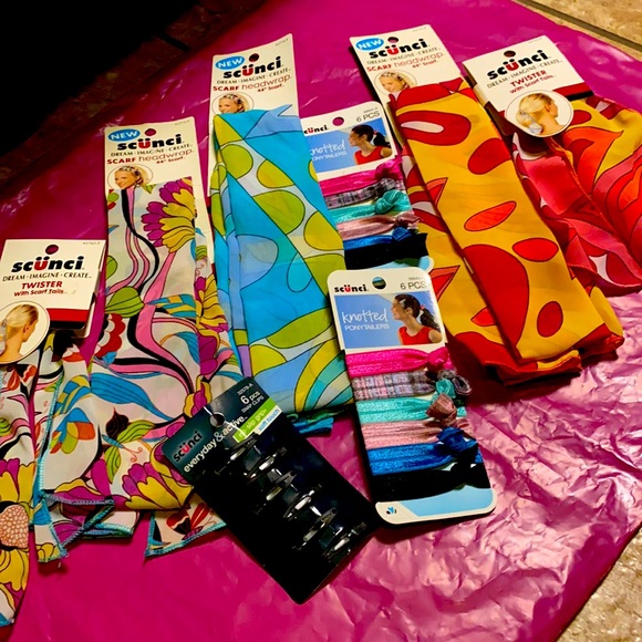 scunci Accessories - Colorful Headwraps Galore